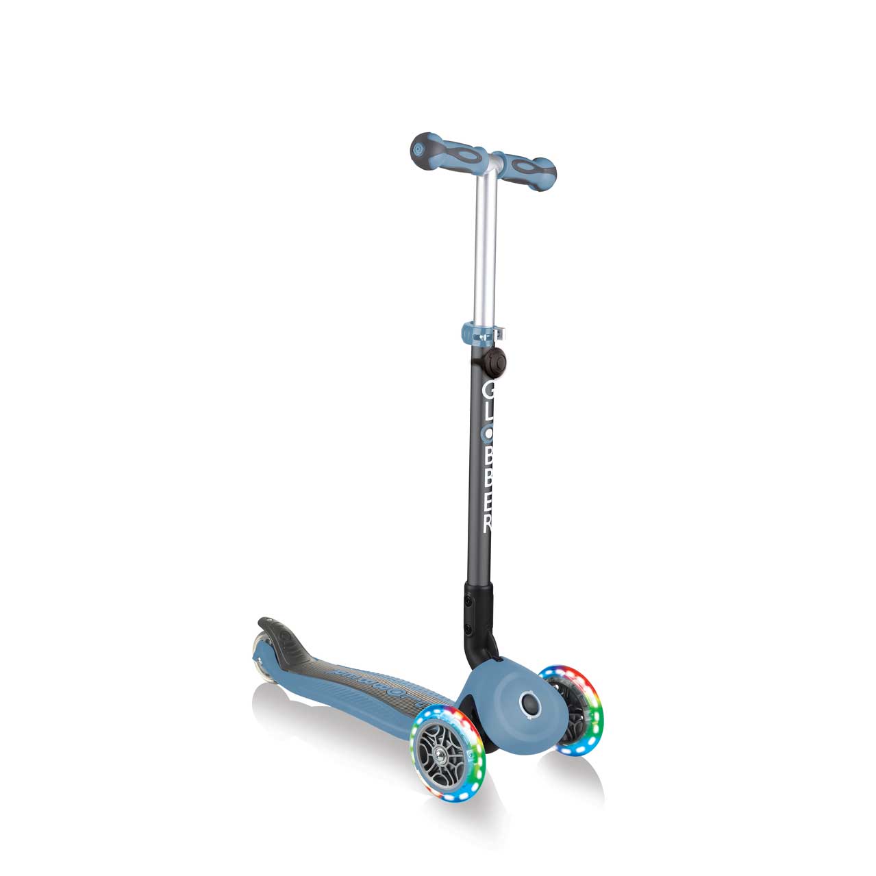 GO UP Deluxe Lights 5 σε 1 Scooter Parental Control - Παστέλ Μπλε