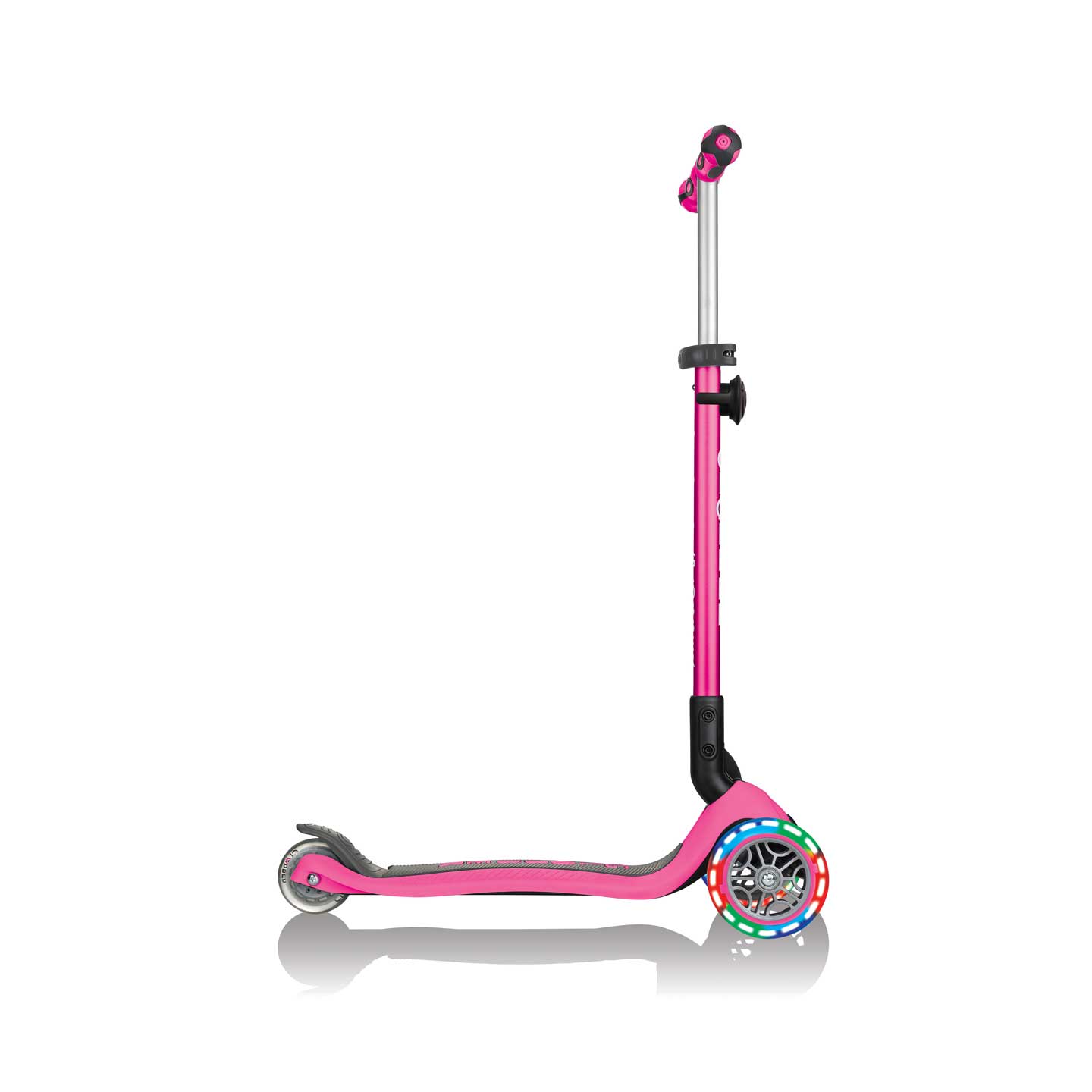 GO UP Deluxe Lights 5 σε 1 Scooter Parental Control - Ροζ