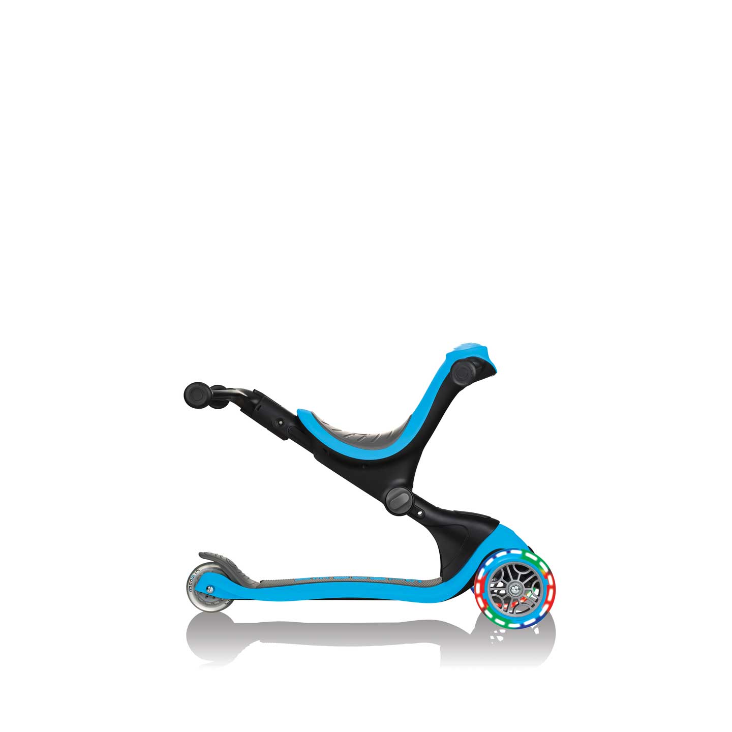 Scooter 5 σε 1 Parental Control, GO UP Deluxe Lights - Μπλε
