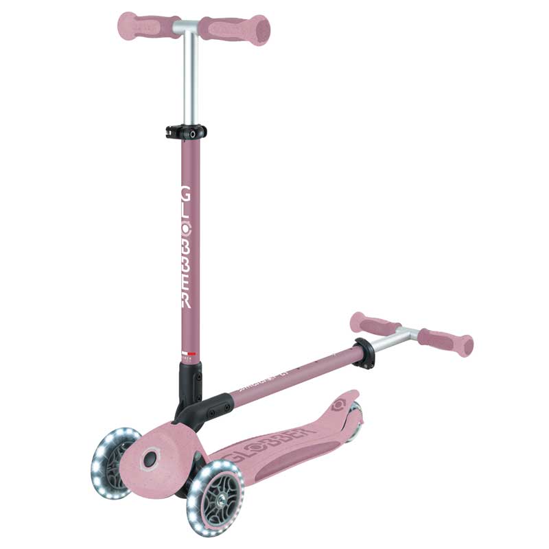 Πατίνι με κάθισμα 5 σε 1 GLOBBER GO UP DELUXE LITS ECOLOGIC 360° - ροζ