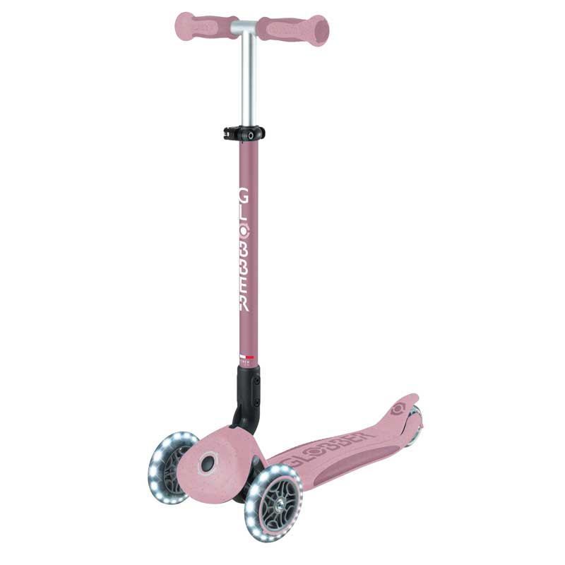 Πατίνι με κάθισμα 5 σε 1 GLOBBER GO UP DELUXE LITS ECOLOGIC 360° - ροζ