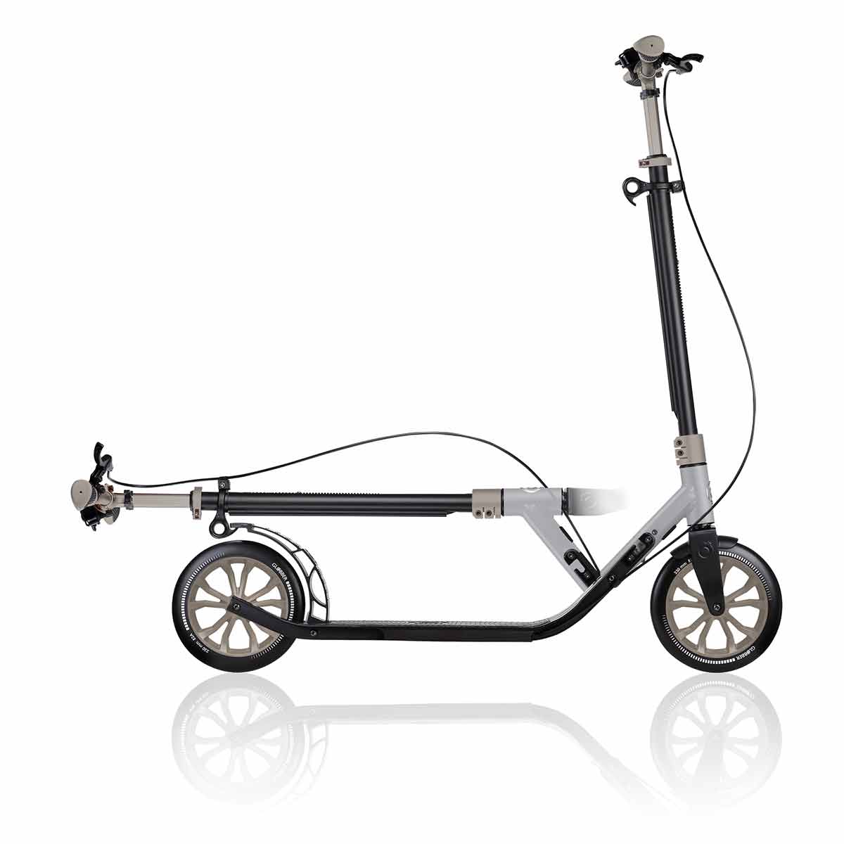 Scooter για εφήβους Globber ONE NL 230 ULTIMATE - γκρι, αναδιπλούμενο