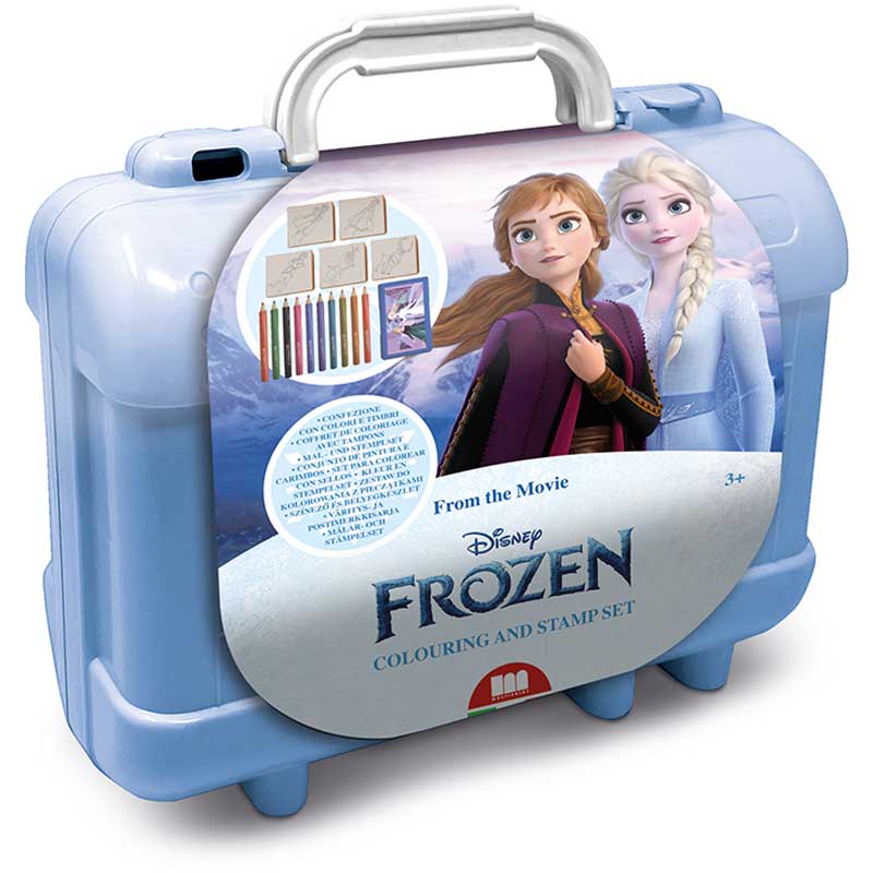 Δημιουργική κασετίνα "Frozen 2" με αξεσουάρ χρωματισμού και 5 σφραγίδες