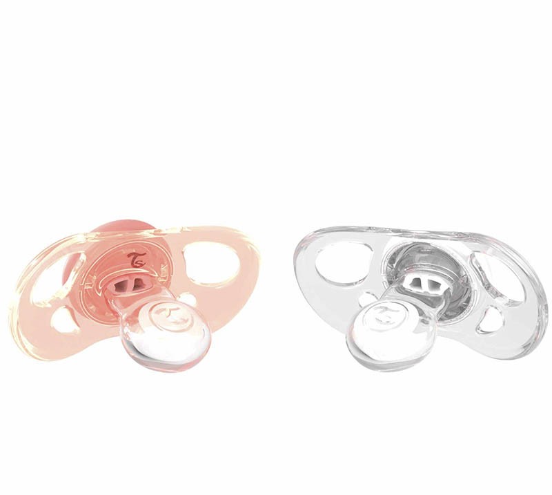 Πιπίλες για μωρά Twistshake 2 τεμ. 6+ μηνών ασπρόμαυρο