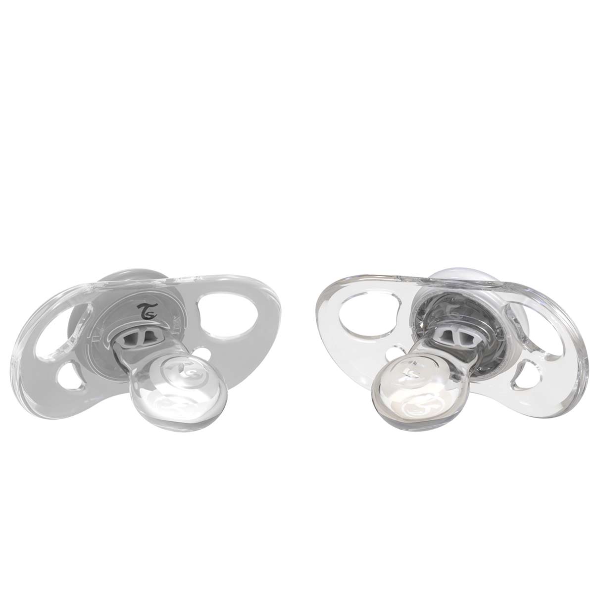 Πιπίλες για μωρά Twistshake 2 τεμ. 6+ μηνών γκρι και άσπρο