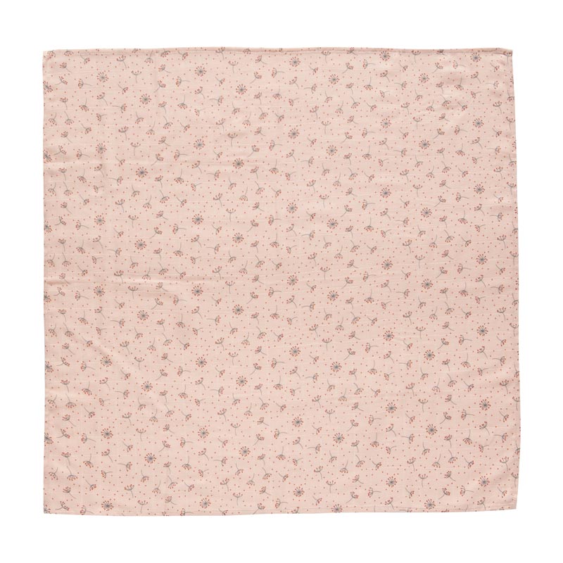 Bebe-Jou 3 τεμ. Υφασμάτινες πάνες 70x70cm Wish Pink