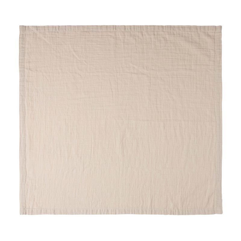 Bebe-Jou 2 τεμ. Υφασμάτινες πάνες 70x70cm Pure Cotton Sand
