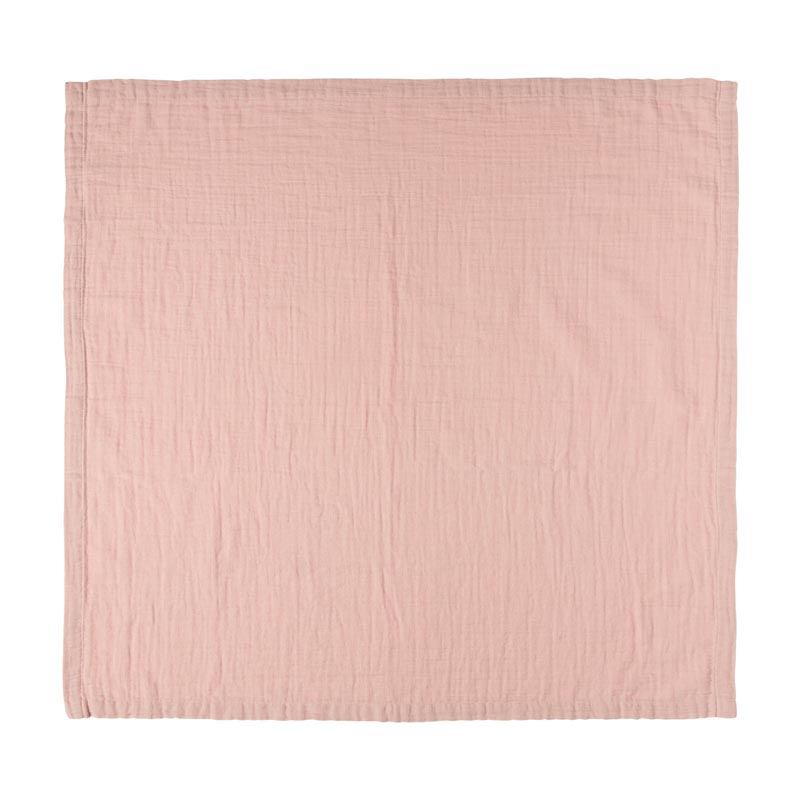 Bebe-Jou 2 τεμ. Υφασμάτινες πάνες 70x70cm Pure Cotton Pink