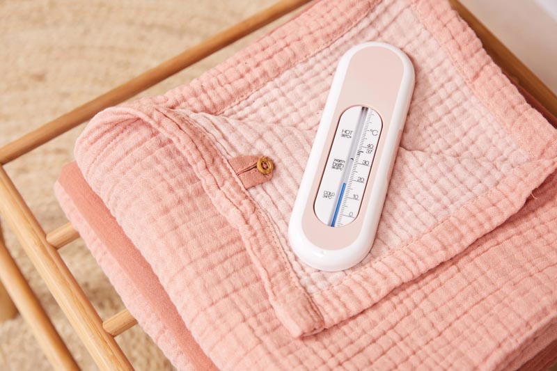 Πάνα Bebe-Jou Cloth 110x110cm Pure Cotton Pink