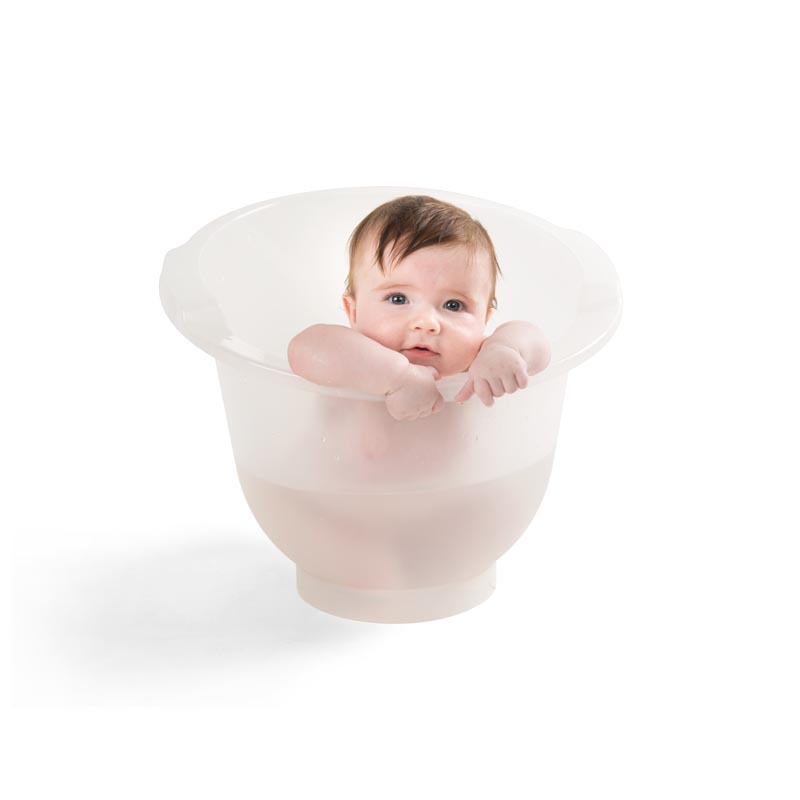 Μπανιέρα Doomoo Basics Shantala White Newborn Bath