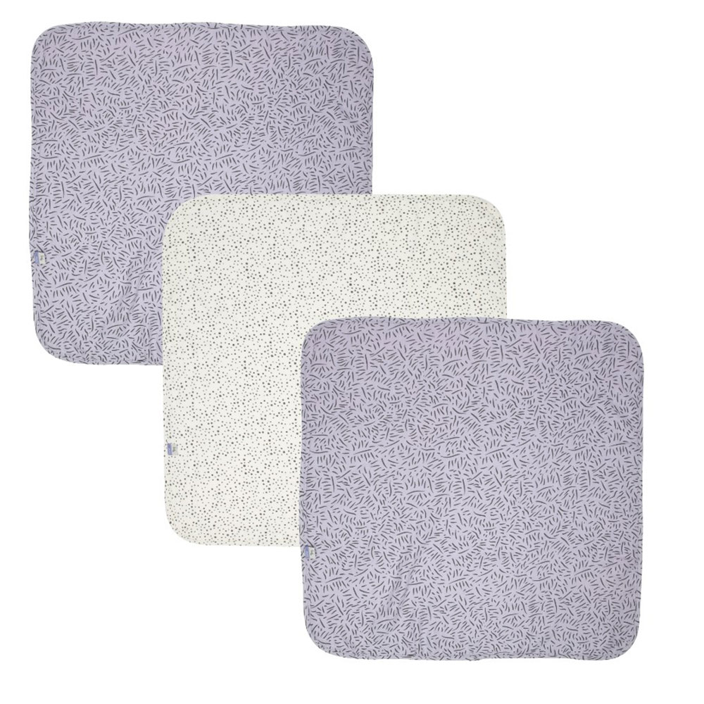 Bebe-Jou 3бр. Тензухени пелени 70х70см Fabulous - Zebra