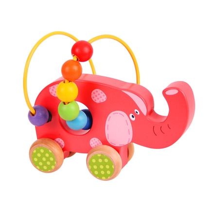 Ξύλινο παιχνίδι ώθησης Elephant