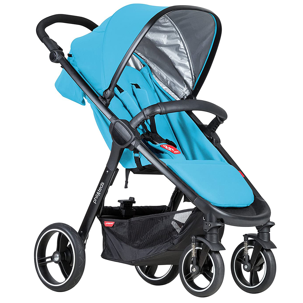 Phil & Teds Pram Smart V3, μπλε