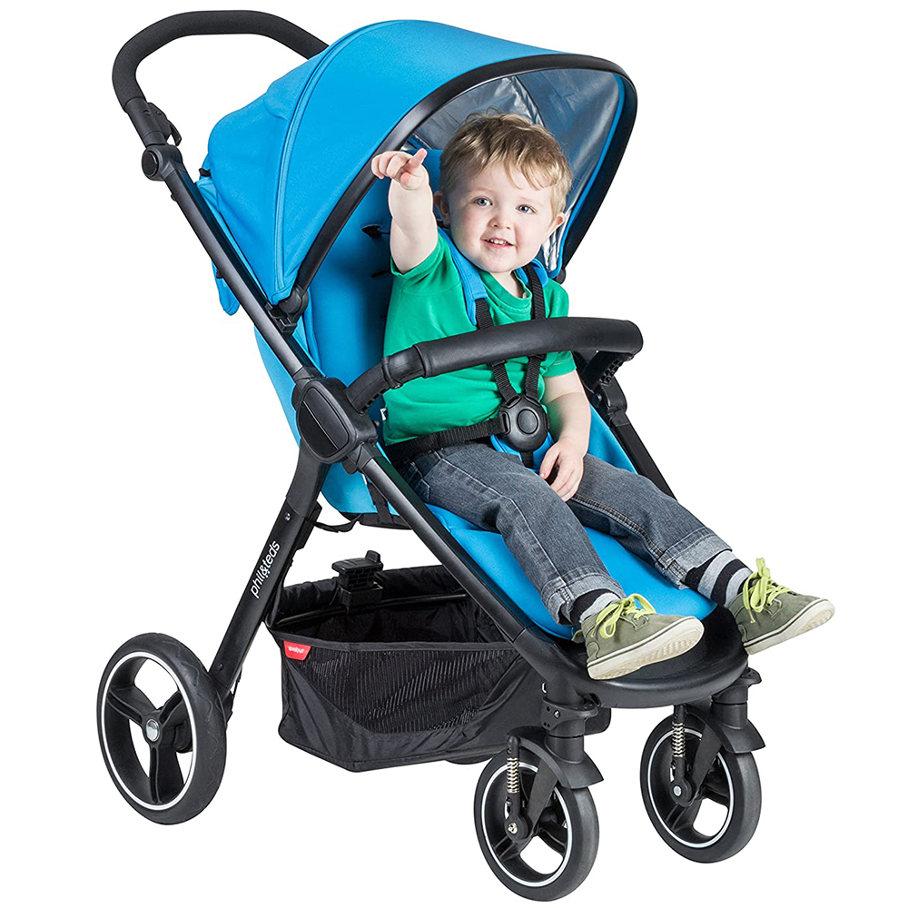 Phil & Teds Pram Smart V3, μπλε