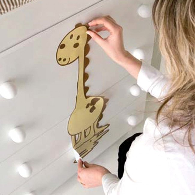 MICUNA Σετ διακοσμητικά αυτοκόλλητα DINOSAUR