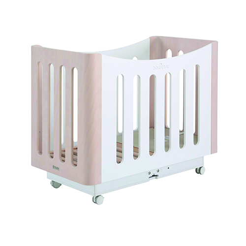 MICUNA Intelligent Παιδικό κρεβάτι-κούνια BABYSITTER 60/120 cm - λευκό/σκανδιναβικό