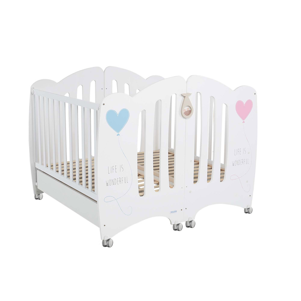 Σετ MICUNA για σύνδεση 2 κρεβατιών TWIN KIT CP-1774 (4 μέρη)