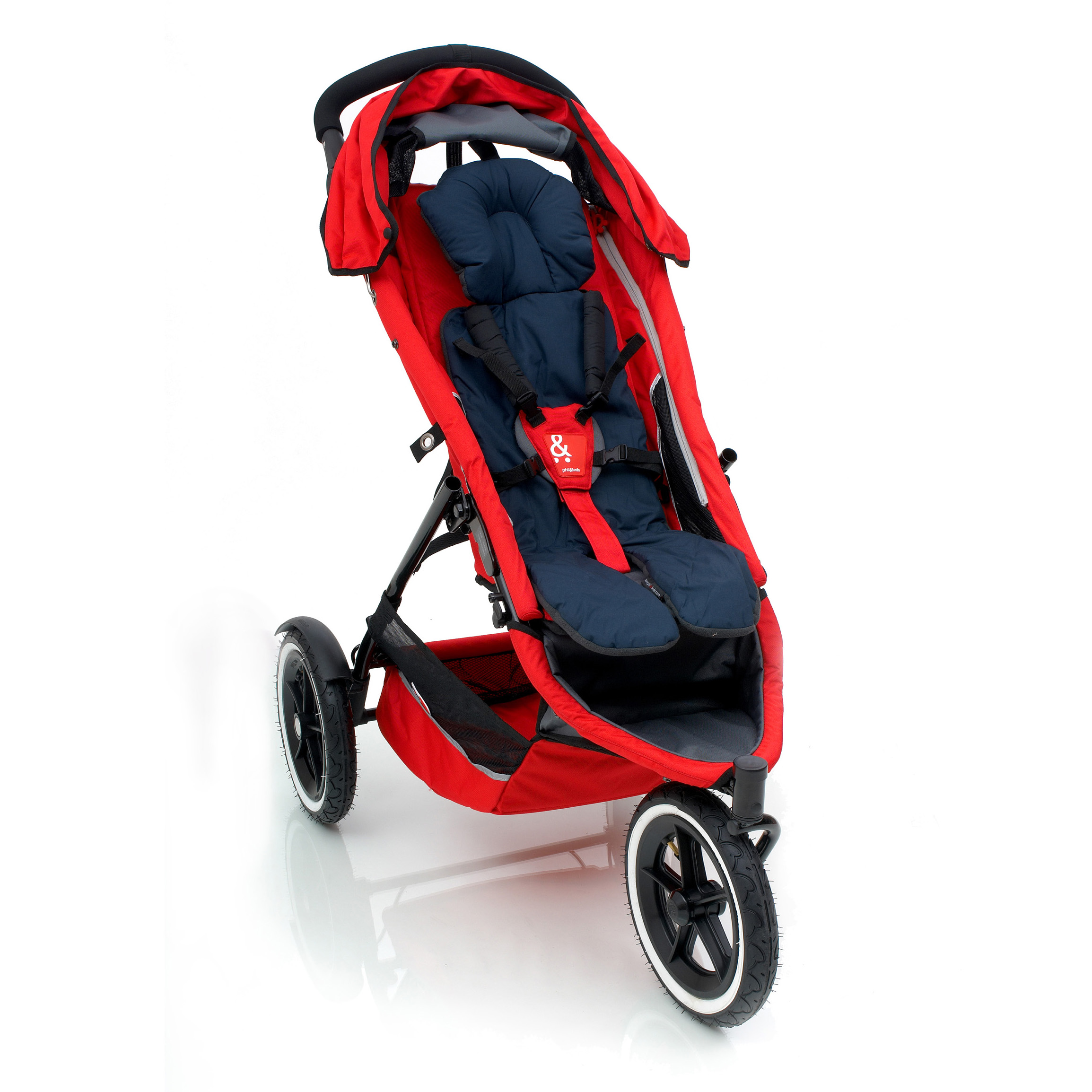 Χαλάκι καροτσιού Phil & Teds Reversible Buggy Bunny, σκούρο μπλε