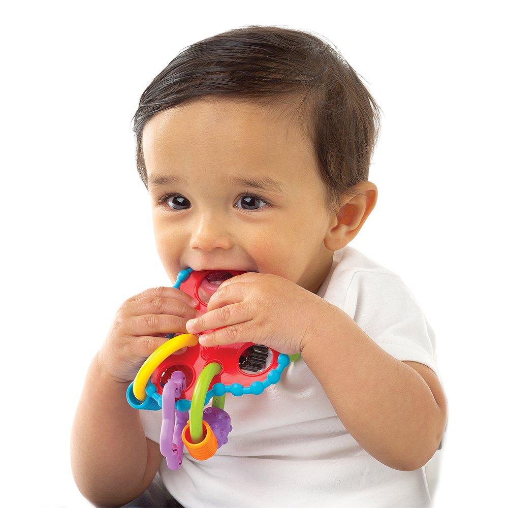 PLAYGRO Κουδουνίστρα με κρίκους, 3m+ 4083818