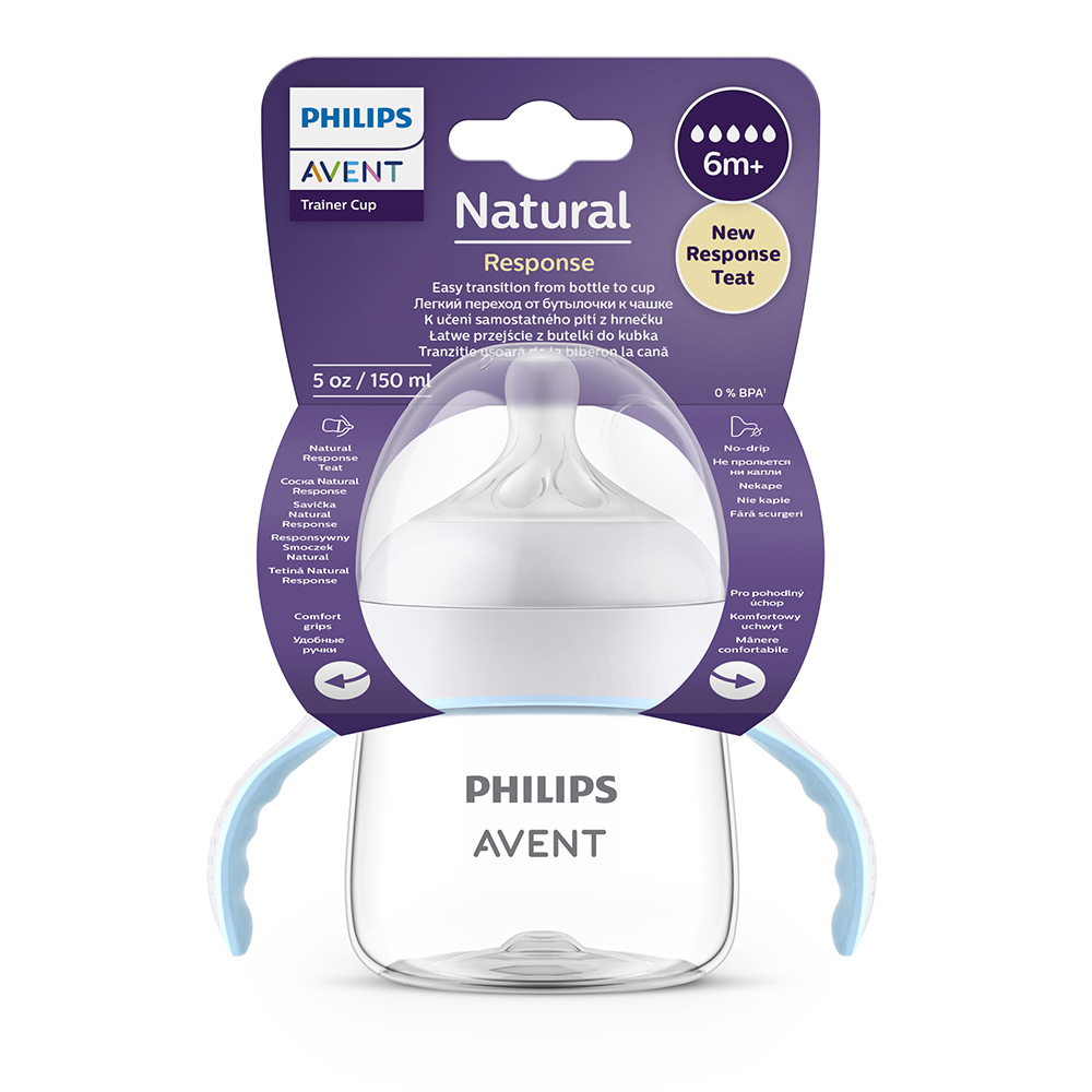 Προπονητικό μπουκάλι Natural Response SCF263/61 με λαβές 150 ml 6m+