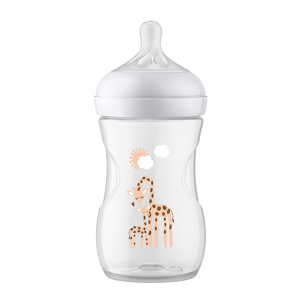 Bottle Natural Response 260 ml 1m+ decor Καμηλοπαρδάλεις