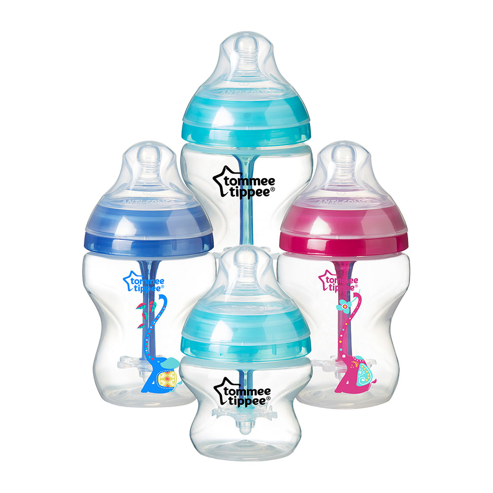 Tommee Tippee Pacifiers Advanced Anti-Colic Slow, 1 σταγόνα, 0m+, 2 τεμ/συσκευασία