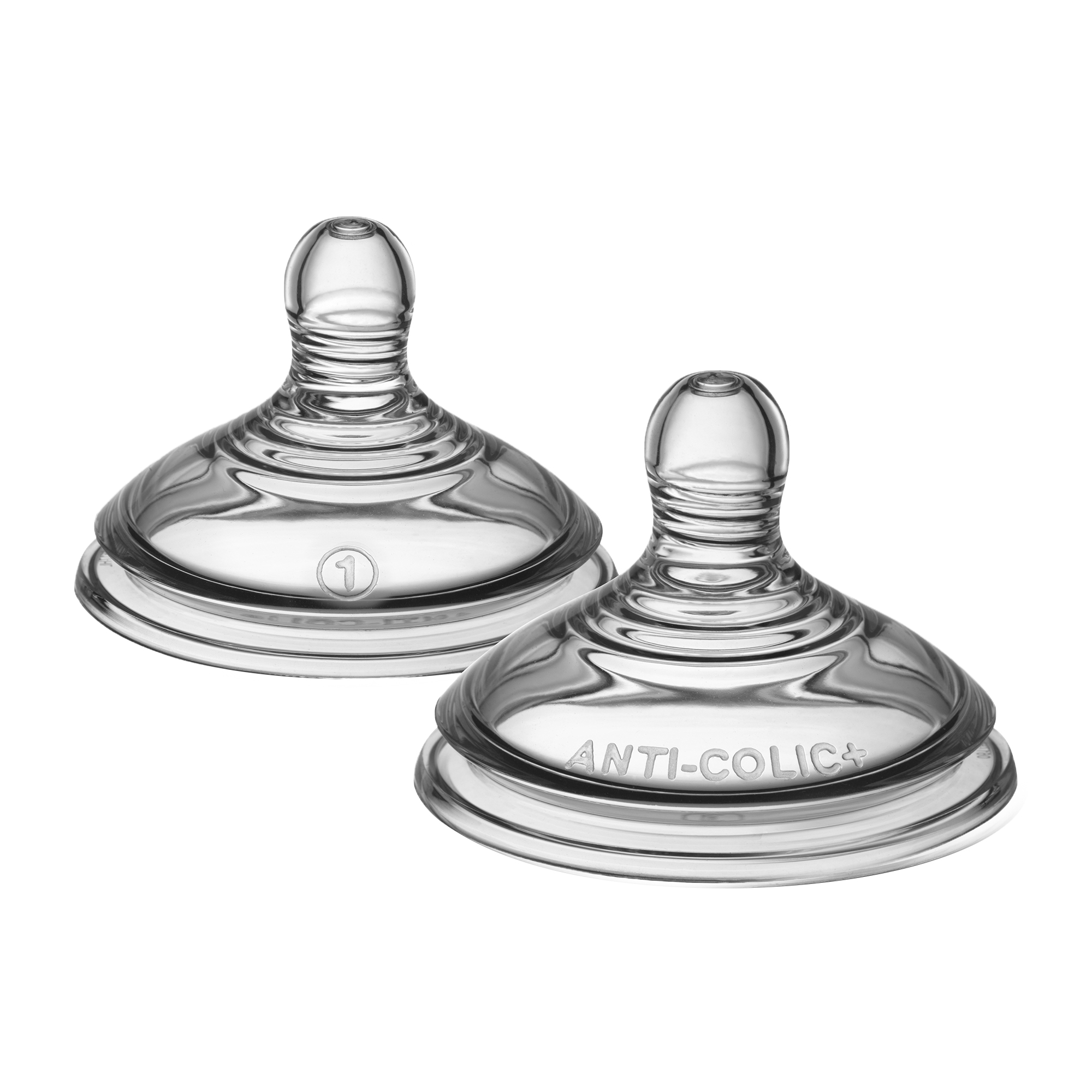 Tommee Tippee Pacifiers Advanced Anti-Colic Slow, 1 σταγόνα, 0m+, 2 τεμ/συσκευασία
