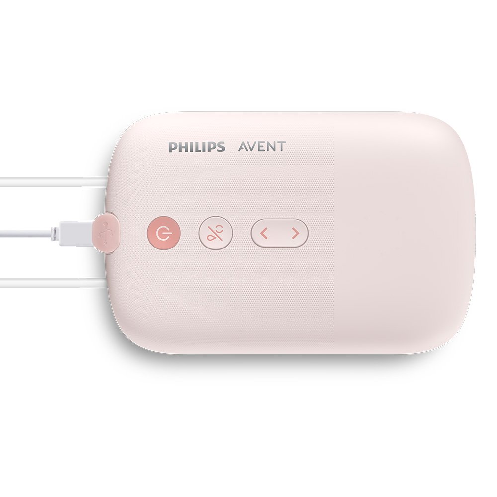 Διπλή ηλεκτρική αντλία Philips AVENT Natural Motion Advanced SCF395/31 με 2 τεμ. φιάλες πολυπροπυλενίου 125 ml με θηλή Natural Response 0m+, 5 τεμ. σακουλάκια μητρικού γάλακτος και 4 τεμ. υλικό παραγεμίσματος