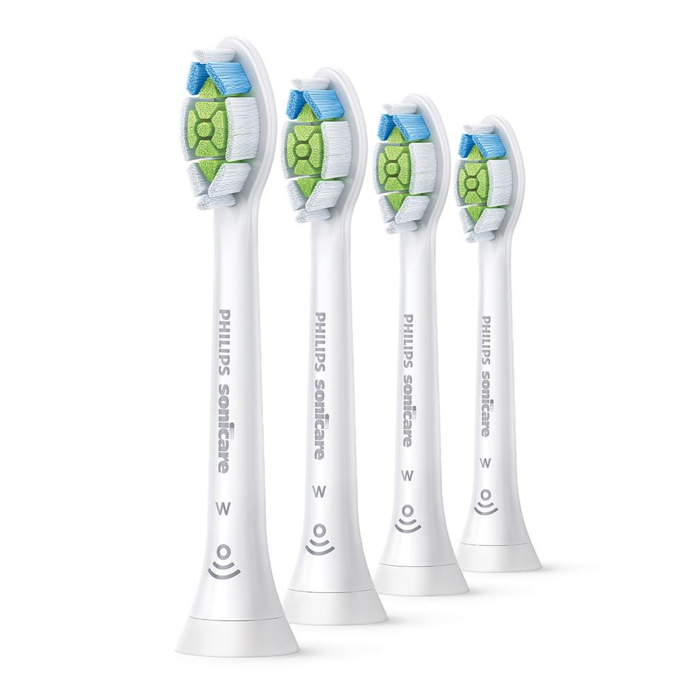 Σετ 4 κεφαλών οδοντόβουρτσας W2 Optimal White HX6064/87 για ηλεκτρικές οδοντόβουρτσες Philips Sonicare, σκληρότητα τριχών: Μέτρια μαλακή