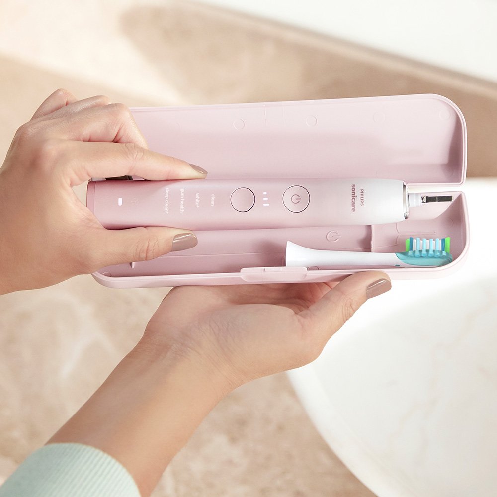 Ηλεκτρική βούρτσα Sonic Philips Sonicare DiamondClean 9000 HX9911/84, με κεφαλή C3 Premium, 4 λειτουργίες, 3 εντάσεις, θήκη ταξιδιού, Bluetooth