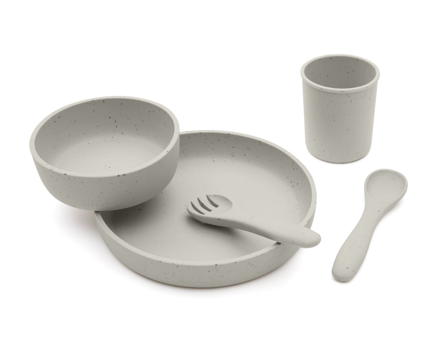 Σετ τραπεζαρίας 5 τεμαχίων Platinum Silicone Sand