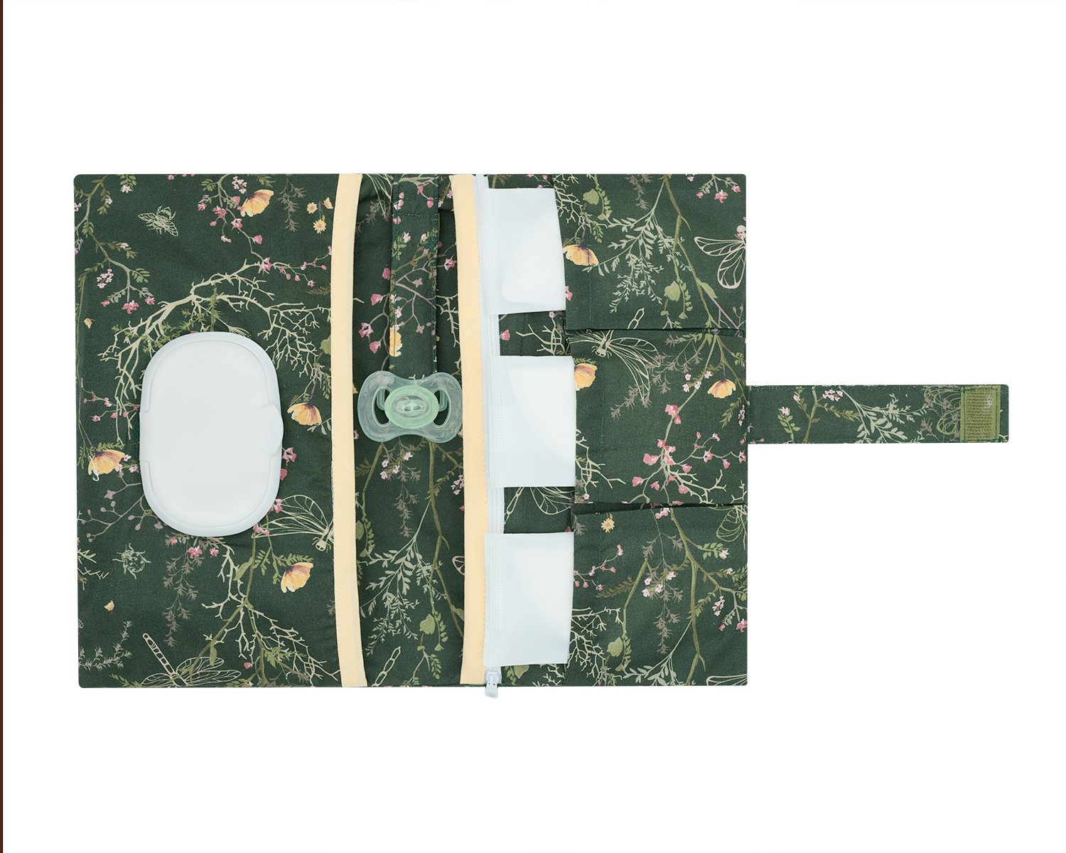 Τσάντα πάνας Secret Garden Green