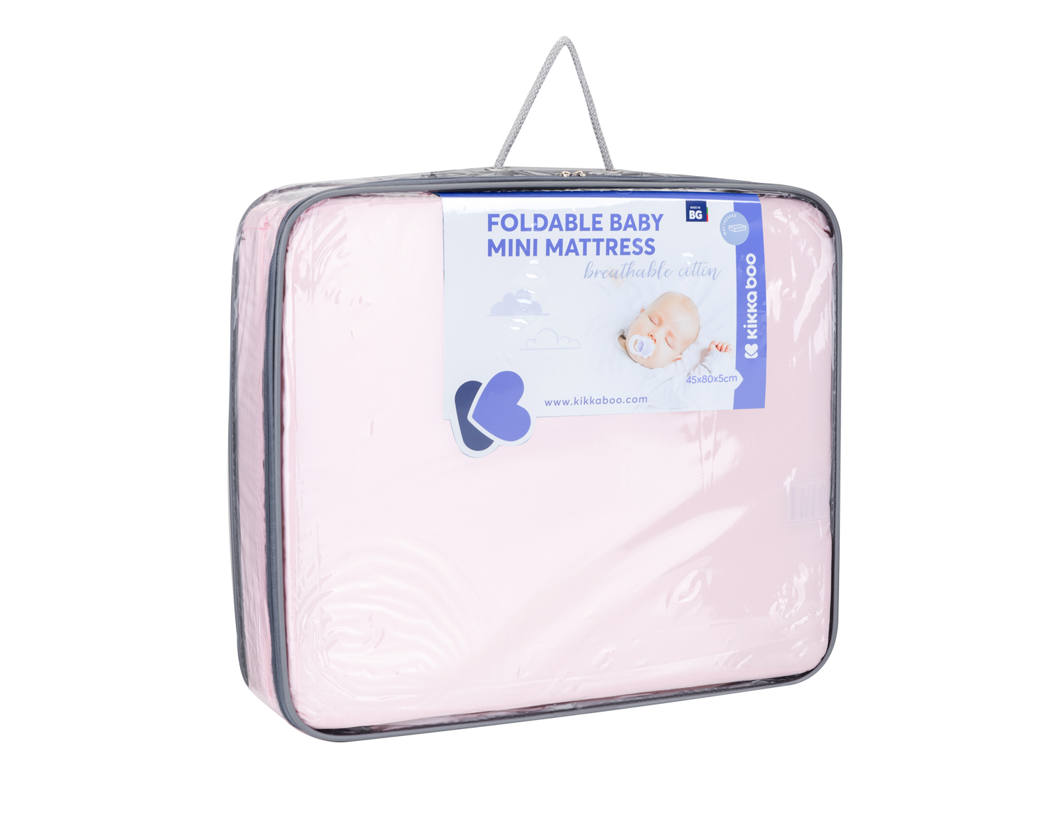 Πτυσσόμενο μίνι στρώμα 45x80x5cm Dream Big Pink