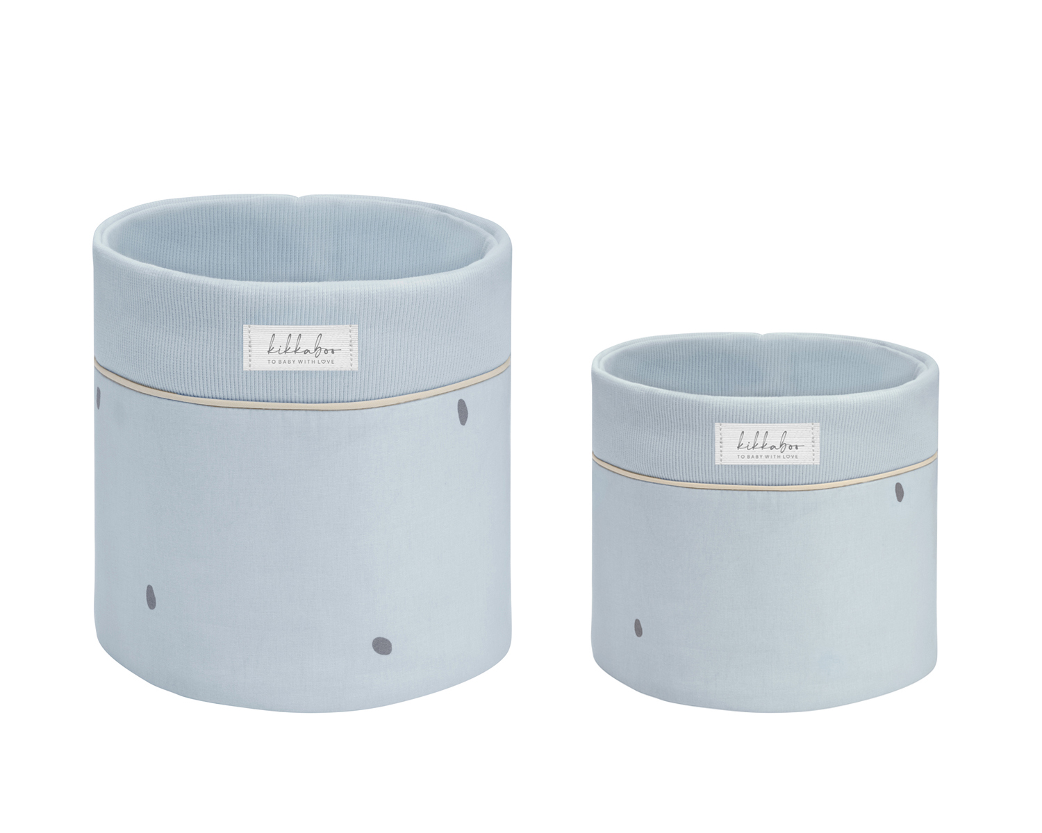 Σετ καλαθιού αξεσουάρ 2 τμχ - 18cm και 14cm Stripy Friends