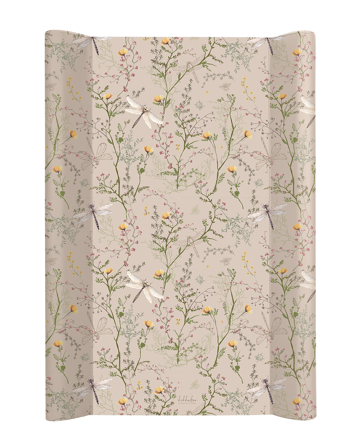 Μαλακό PVC αλλαξιέρα 50x80cm Secret Garden Beige