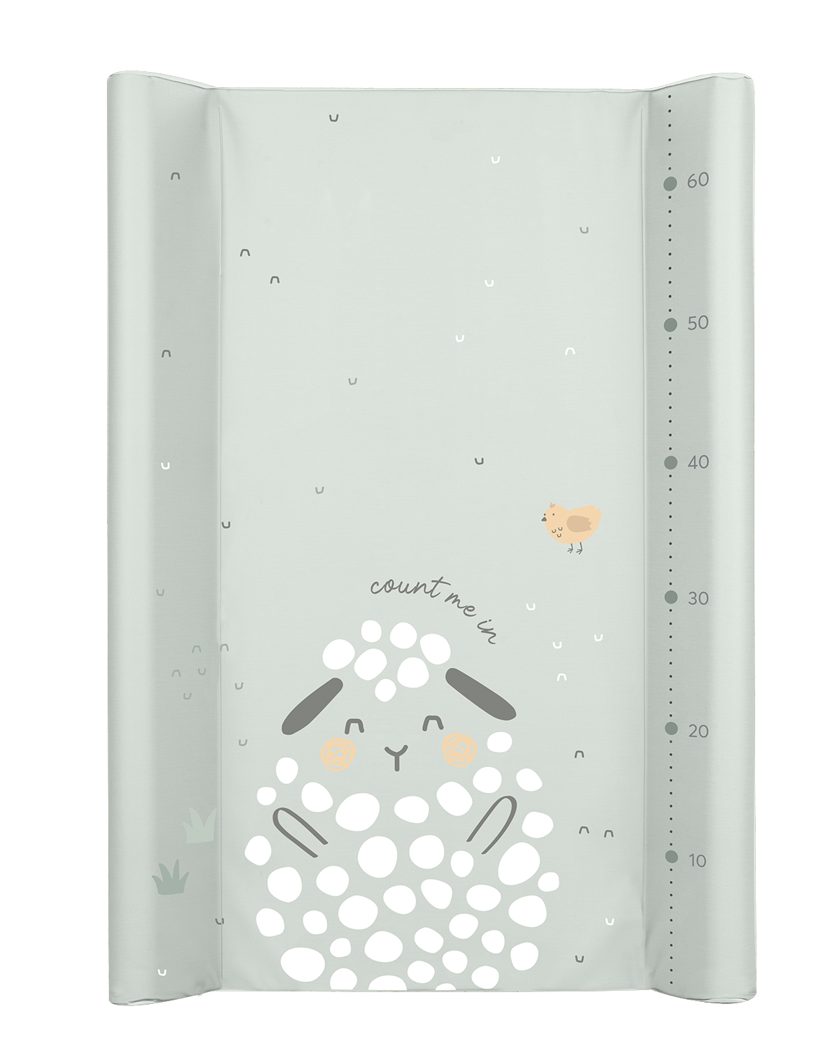 Σκληρό μαξιλαράκι αλλαξιέρα PVC 50x70cm Sleepy Sheep