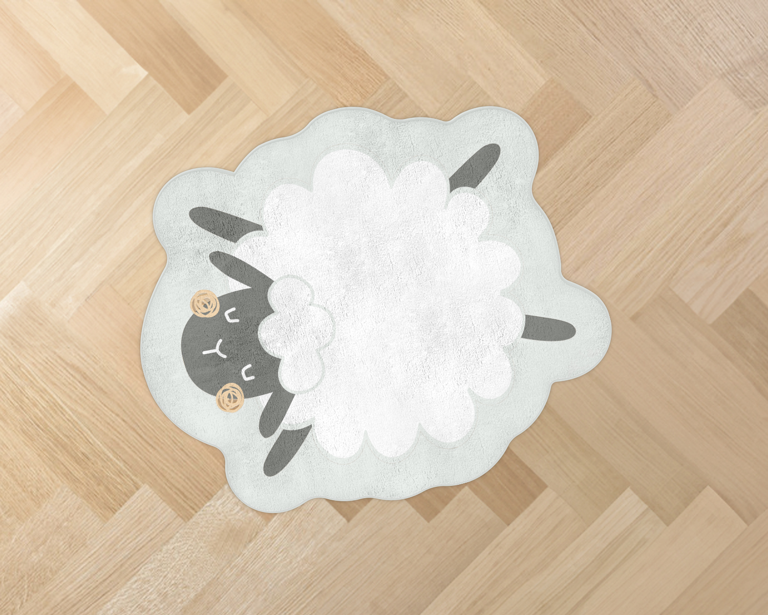 Παιδικό χαλί Sleepy Sheep