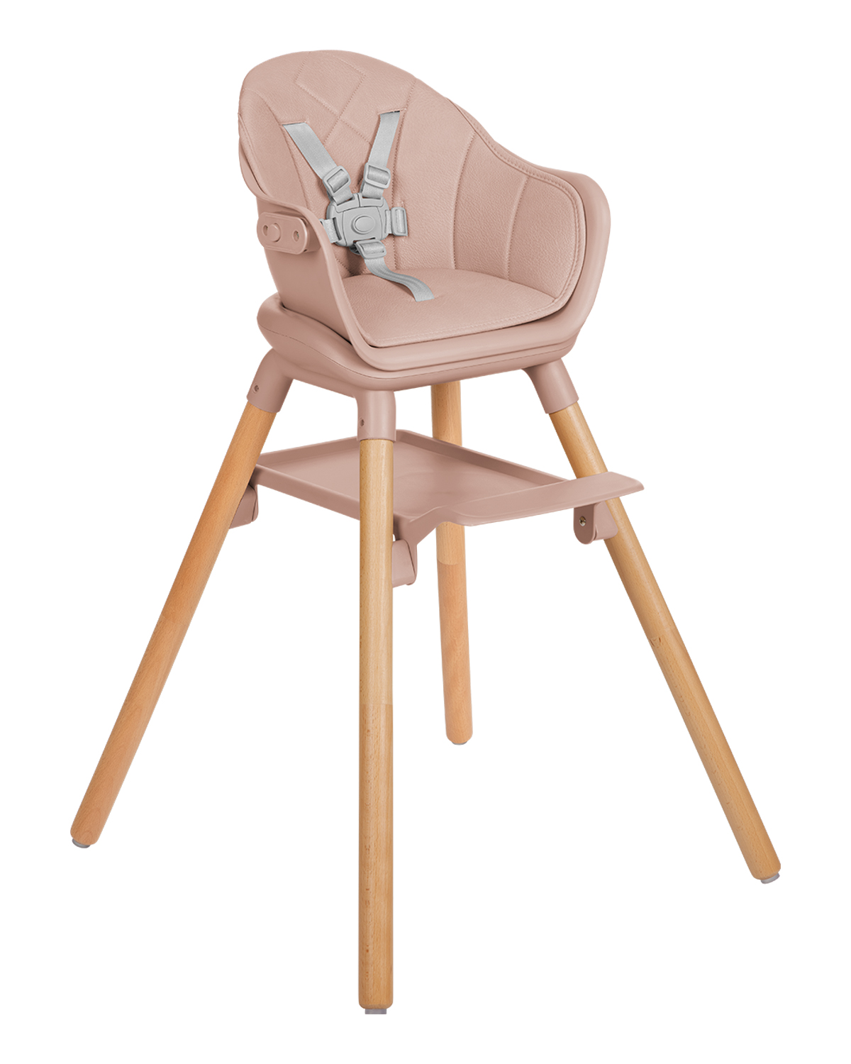 Καρέκλα τραπεζαρίας 2 σε 1 Woody Pink 2024