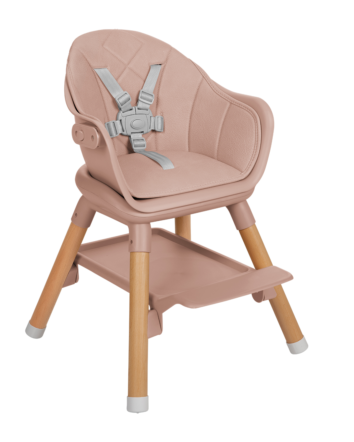 Καρέκλα τραπεζαρίας 2 σε 1 Woody Pink 2024