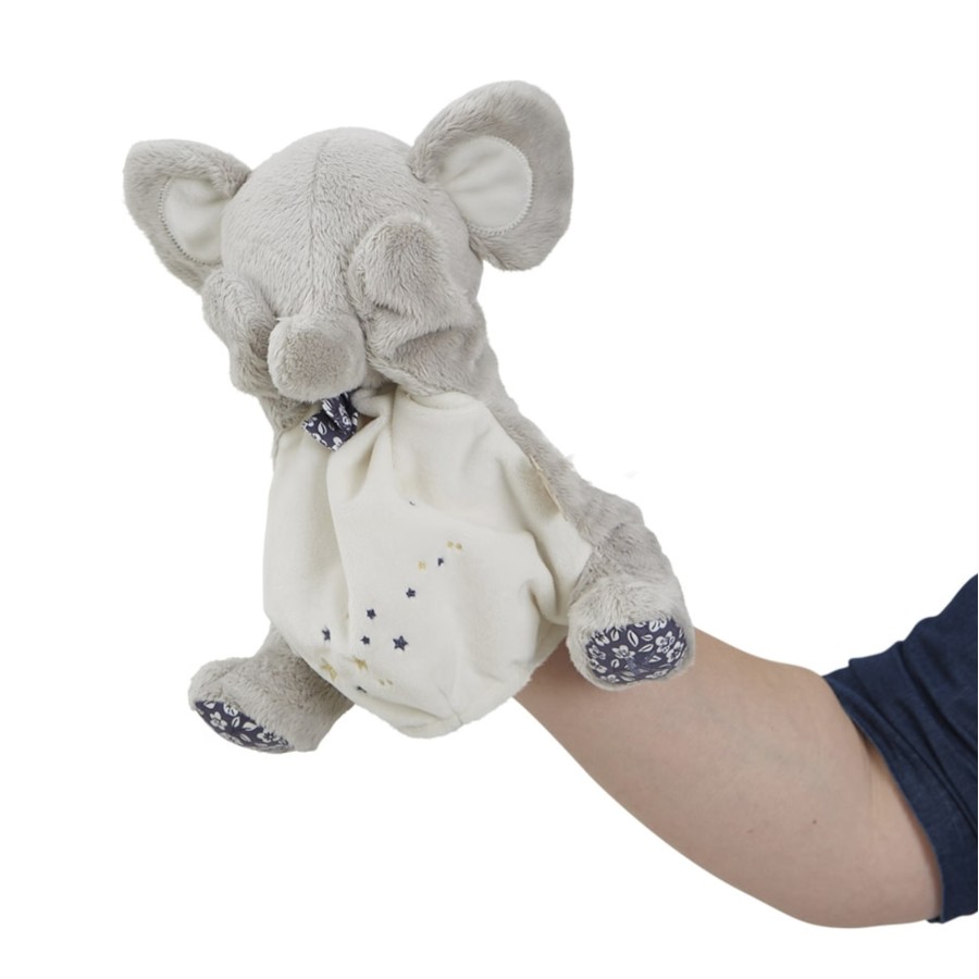 PETITES CHANSONS Κούκλα χειρός και ελέφαντας doodoo