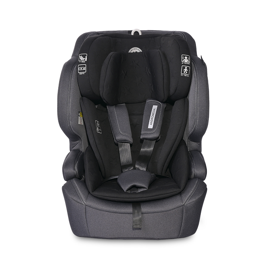 Стол за кола andromeda isofix 76-150cm black stars