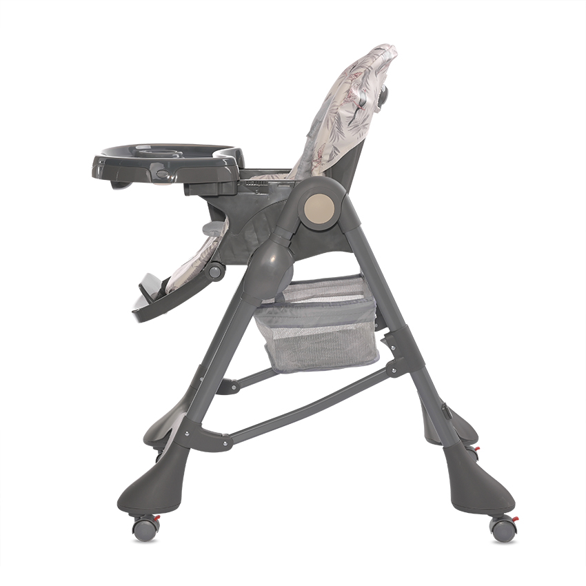 Καρέκλα τραπεζαρίας bellissimo γκρι παπαγάλοι οικολογικό δέρμα