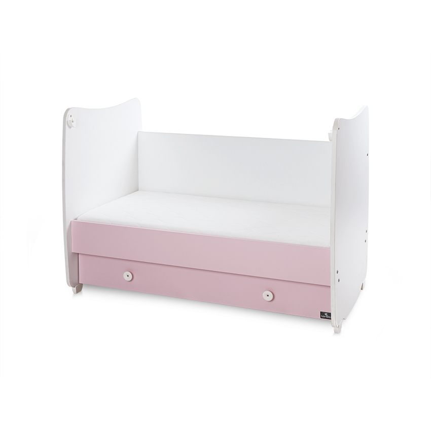 Bed dream new 70/140 χρώμα λευκό/ροζ ορχιδέα