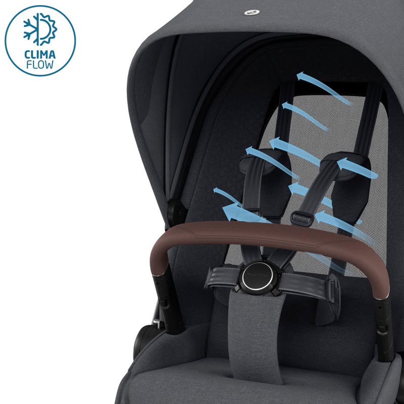 Maxi-Cosi Stroller 2 in 1 Fame - Twilic Graphite