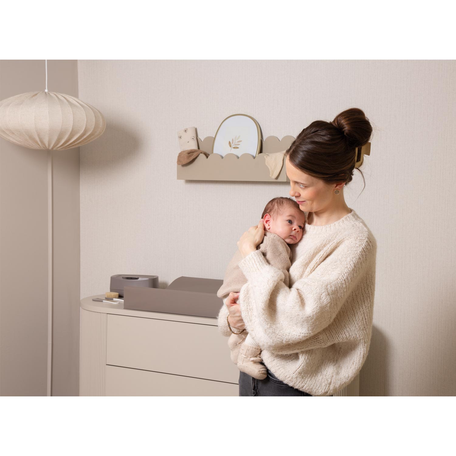 Πάνα Bebe-Jou από μουσελίνα 110x110cm - Μικρά Πρόβατα