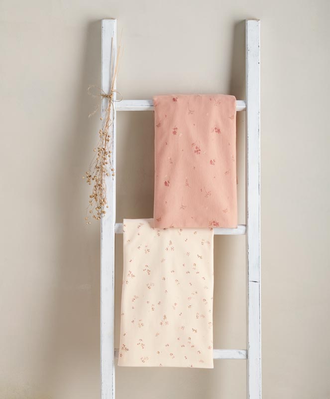 Mamas & Papas Σεντόνι με λάστιχο για κρεβάτι - 2 τεμάχια 70x142cm - Wildflower