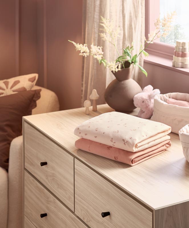 Mamas & Papas Σεντόνι με λάστιχο για κρεβάτι - 2 τεμάχια 70x142cm - Wildflower