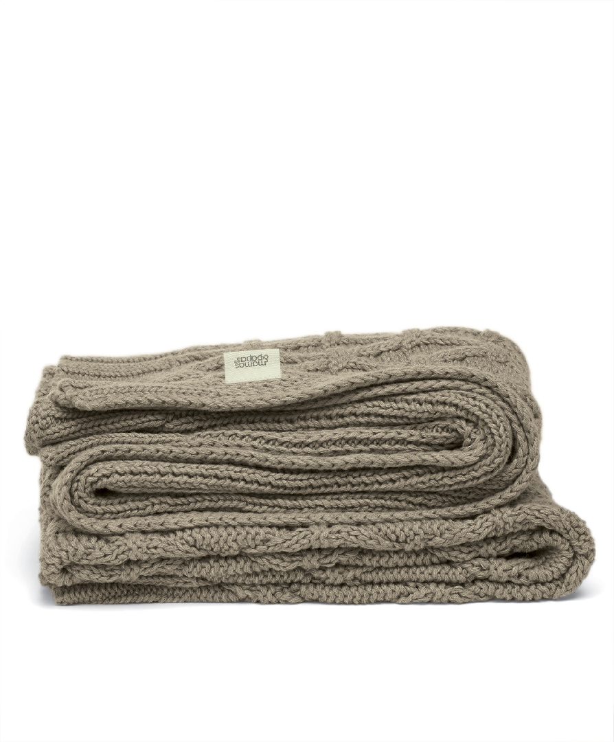 Mamas & Papas Πλεκτή κουβέρτα 70x90cm - Διαμάντι