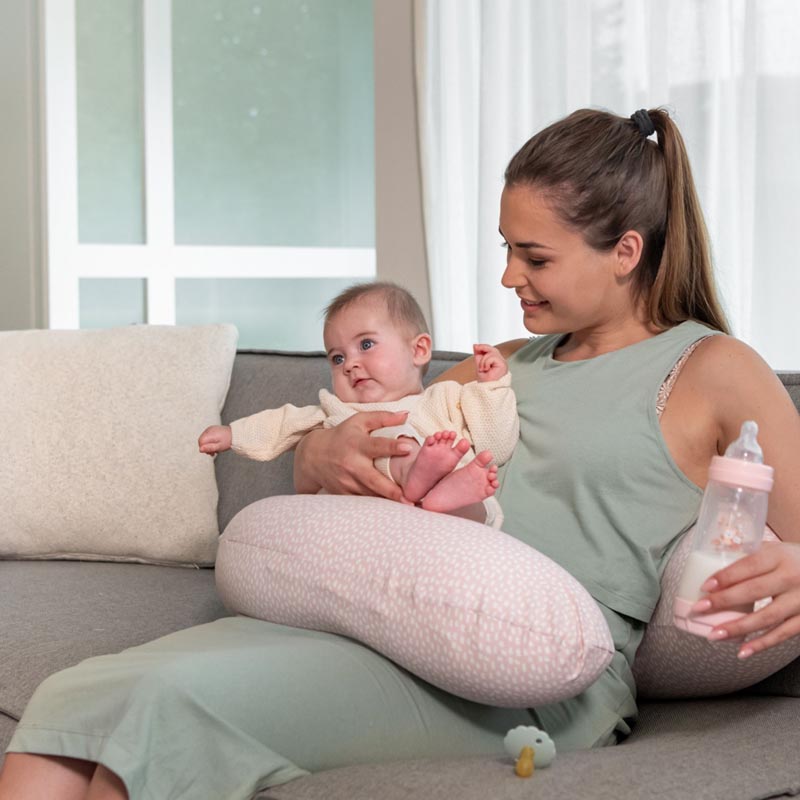 Doomoo Buddy Mother's Pillow - Cloudy Pink