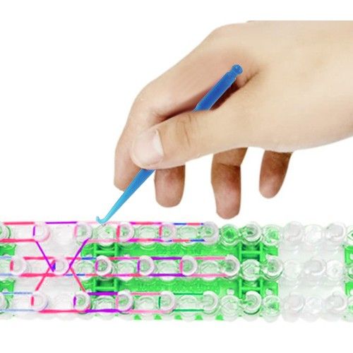 Δημιουργικό σετ - πλέξτε τα δικά σας βραχιόλια από 4400 τμχ. λαστιχάκια - Kruzzel